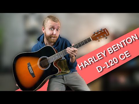 Harley Benton D-120CE VS - The Cheapest PROPER Acoustic (Probably) - ResQ Gear Review