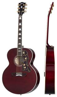 review gibson-sj-200-standard-wine-red