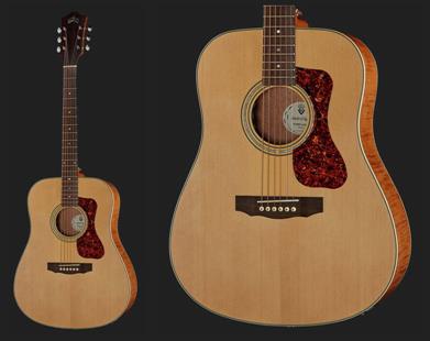 Review of the Guild D-240E Flamed Mahogany Acoustic guitar. Where