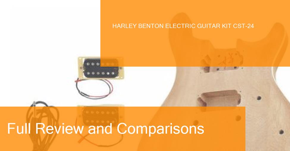 Review of the Harley Benton Electric Guitar Kit CST24 Electric guitar