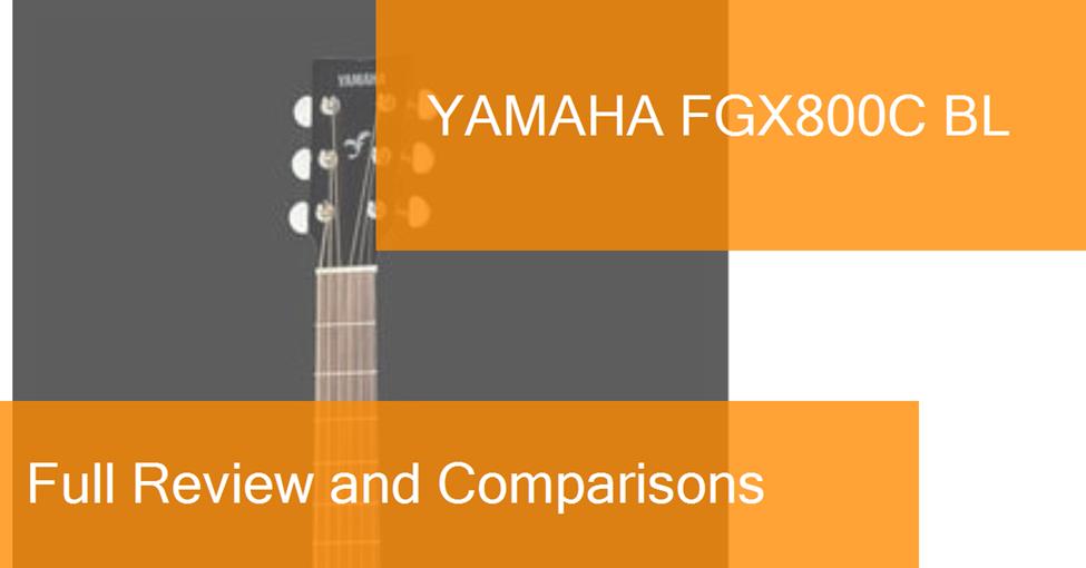 Review of the Yamaha FGX800C BL Acoustic guitar. Where to buy it?