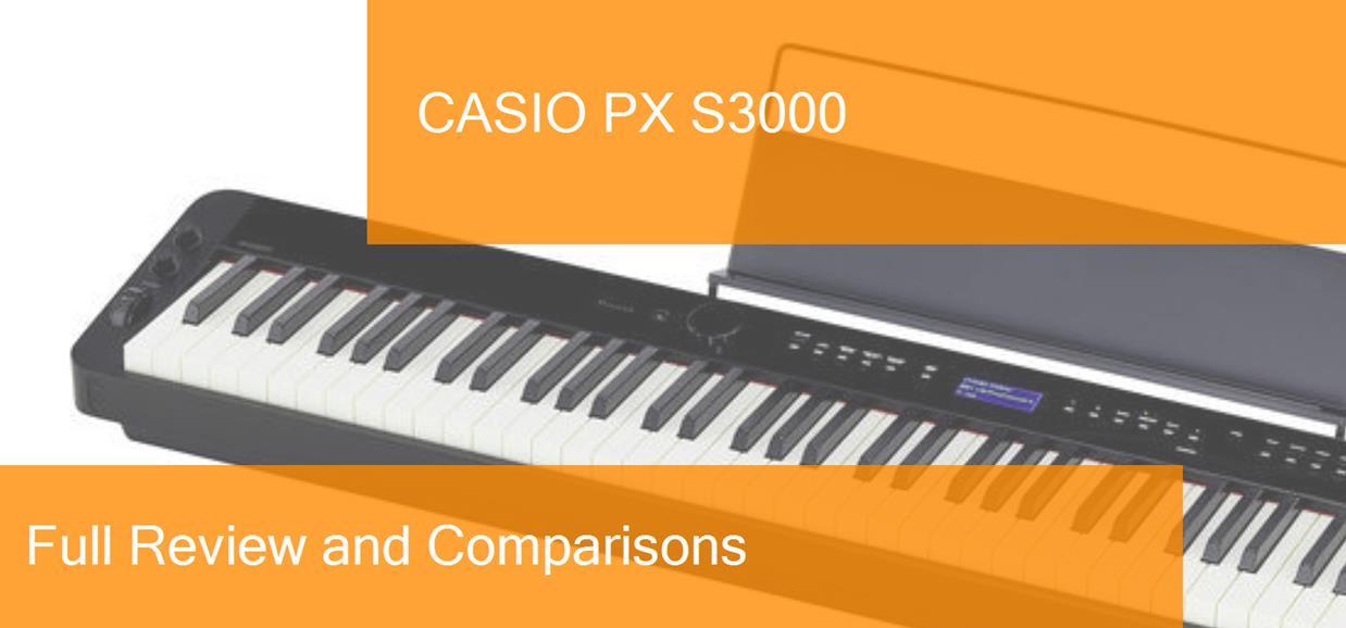 Último consola Disciplinario Digital Piano Casio PX S3000 Full Review Is it a good keyboard?