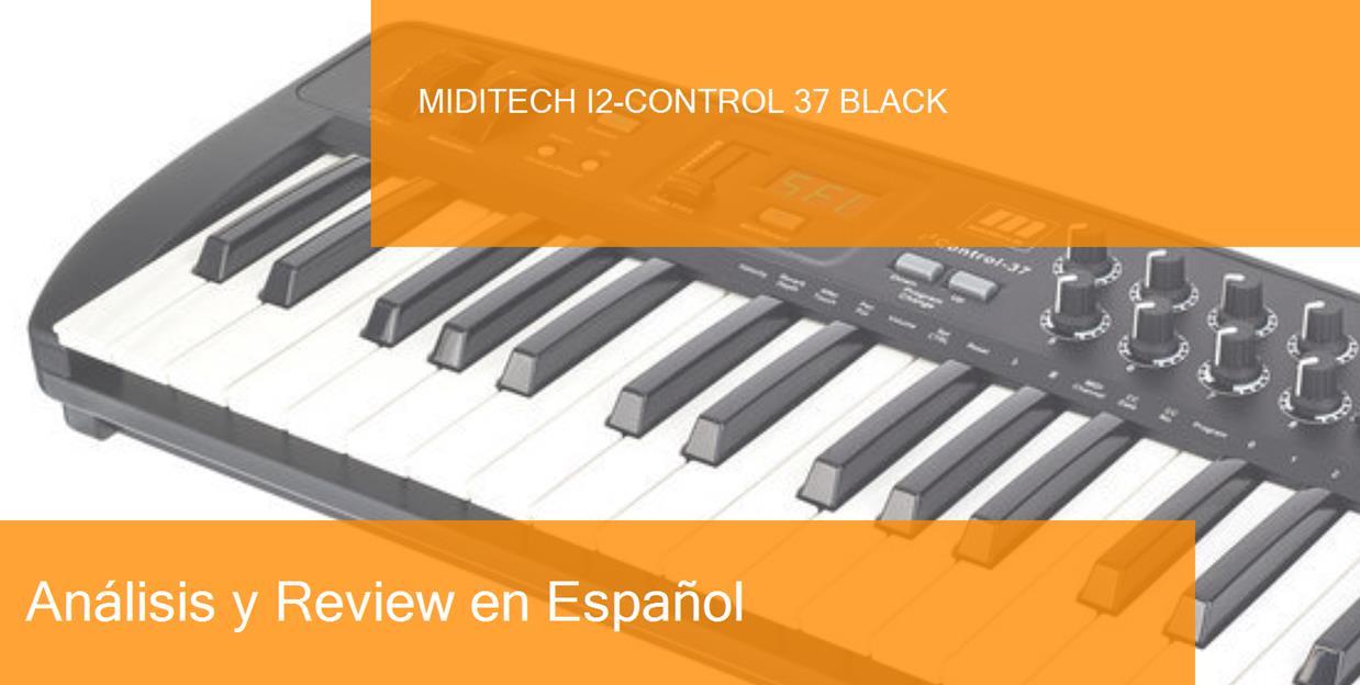 Review MIDI keyboard Miditech i2-Control 37 Black. Where to buy it?