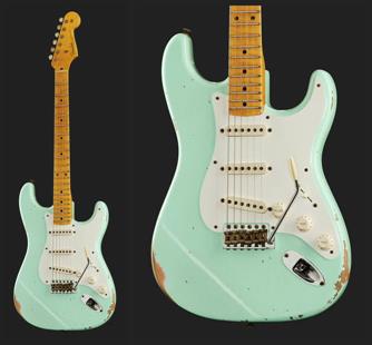 review fender-57-strat-surf-green-aaa-relic