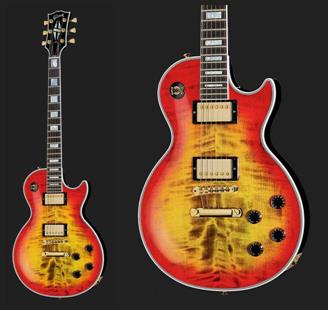 review gibson-lp-axcess-custom-figured-bb