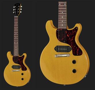 review gibson-lp-junior-58-doublecut-tvy-vos