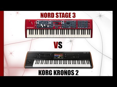 Korg Kronos vs. Nord Stage 3 Comparison and Review