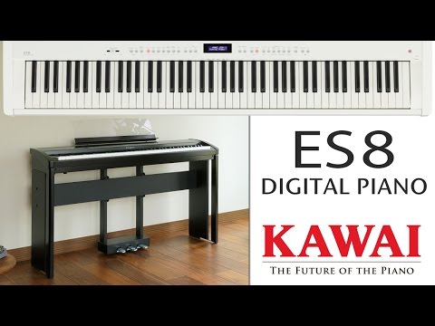 KAWAI ES8 Digital Piano DEMO - ENGLISH