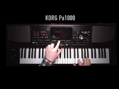 Korg Pa1000 Impro Demo - LIVE
