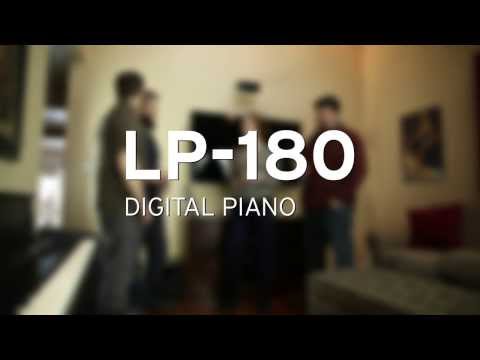 KORG LP-180 is a standard slim digital piano with a rich and authentic grand piano sound