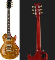 Review Guitarra Eléctrica Harley Benton SC-550 Paradise Amber Flame. ¿Dónde  Comprarla?