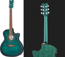 Review Guitarra Acústica Dean Guitars Exotica Quilt Ash TBLS. ¿Dónde  Comprarla?