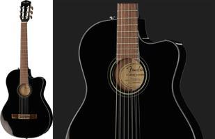 review fender-cn-140sce-thinline-black review fender-cn-140sce-thinline-black