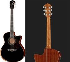 review harley-benton-clg-650sm-ce-bk-solidwood