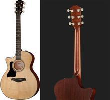 review taylor-314ce-lh-v-class-bracing
