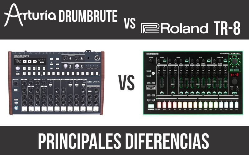 Arturia Drumbrute vs Roland TR-8