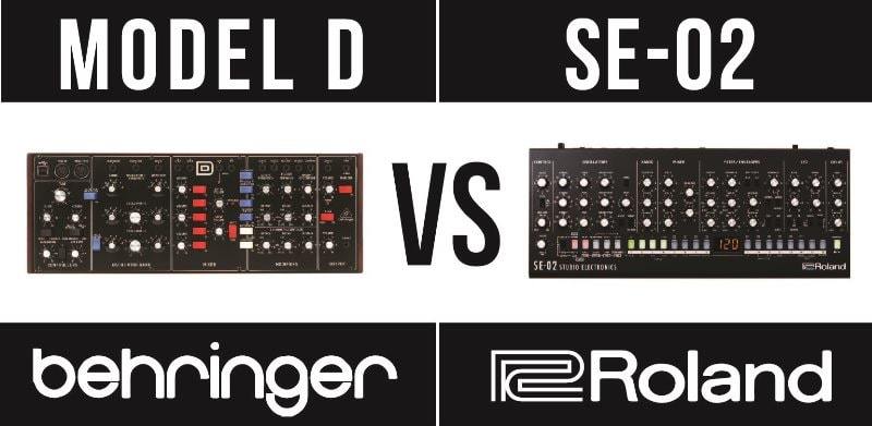Behringer Model D vs Roland SE-02
