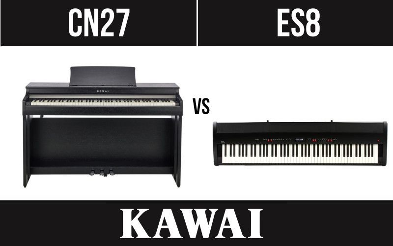 Kawai CN27 vs Kawai ES8