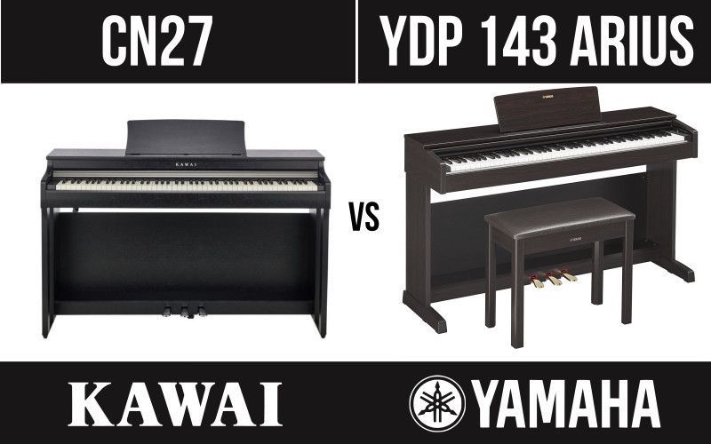 Kawai CN27 vs Yamaha YDP 143 Arius
