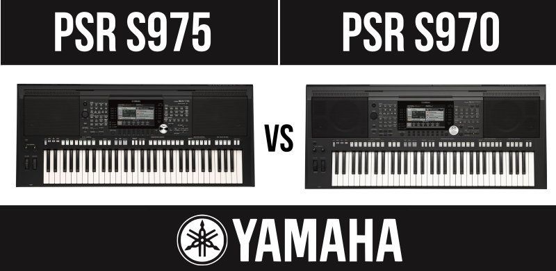  Yamaha PSR S975 vs Yamaha PSR S970