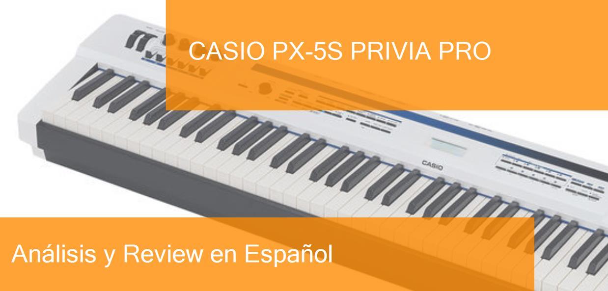 Piano Digital Casio PX-5S Privia Pro Review Completa ...