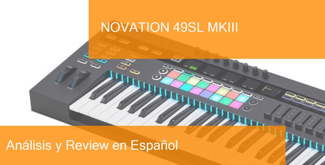 Novation Mkiii Teclado Controlador Novation 49SL MkIII - 49 Teclas